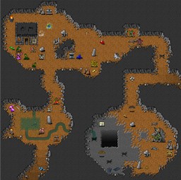 Example screenshot of dungeon